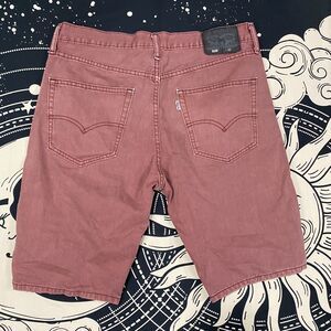 Levis 508 Shorts Mens 32 Salmon Casual Summer Vacation Comfort